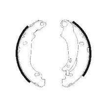 FERODO FSB576 Kampana Balata 206 - Te3 09- 206 98- 180X32