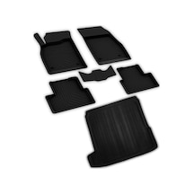 Opel Astra J Sports Tourer Ferrous 4D Paspas ve Kalın Stepneli 3D Bagaj Havuzu 2012 2015