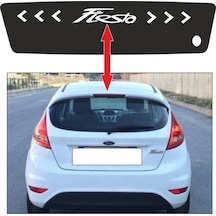 Ford Fiesta İçin Özel Yeni Uyumlu Aksesuar Stop Özel Yeni Sticker