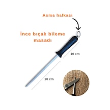 30cm İnce Masat Bıçak Bileme Masadı Asma Halkalı