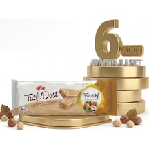 Afia Tatlı Dost Fındıklı Kakao Kremalı Gofret 6x140 Gr