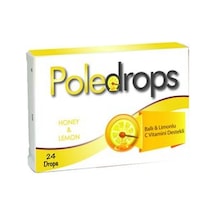 Poledrops Ballı Limonlu Boğaz Pastili – 24 Adet