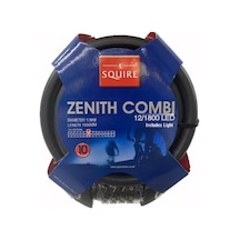 Squıre Zenith Combi Şifreli Kilit 12x1800mm Led Işıklı Siyah