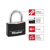 Master Lock Anahtarlı Kapalı Asma Kilitler, Dış Mekan Kilitleri,