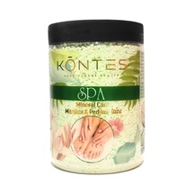 Kontes Spa Mineral Care Manikür Pedikür Tozu Yeşil 500 Gr