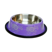 Eurodog Asrpp R Desenli Köpek Mama ve Su Kabı 16 Oz 15.5 CM