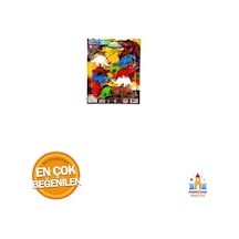 12'li Dinazor Seti Plastik Kartela Kette - Çocuklar İçin Eğlenceli Oyuncak Set