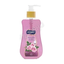 4 Adet Hobby Natural Gül Sıvı Sabun Gliserinli 400 Ml