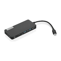 Lenovo GX90T77924 Usb-C 7in1 Hub - Siyah