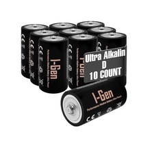 Batteries Lr20 Ultra Alkalin D Boy Pil 1.5v Büyük Boy Pil 10'lu Paket