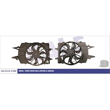 Kale Fan Motoru Davlumbazlı Tekli Ford Focus 1.6 Ztec 98-04 Klr-413400