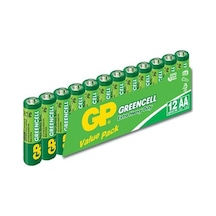 GP Greencell GP15-G AA Kalem Pil 12'li