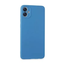 Samsung Galaxy A05 Kılıf First Silikon - Mavi