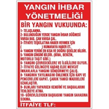 Yangın Ihbar Yönetmeliği