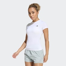 Adidas Power Essentials Workout Beyaz Kadın T-shirt Jz3312 Beyaz