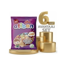 Afia Afibon Ekşi Karışık Meyveli Yumuşak Şeker 6x80 Gr