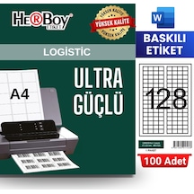 Herboy Hb-1723 17 X 23 Mm A4 Baskılı Laser Etiket 100 Adet