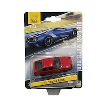 Mey İthalat 1/64 Regular Model Arabalar Kırmızı