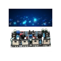 Vkemall Toshiba A1943+c5200 Çift Transistörlü 200w Thd'siz Mono Anakart, Geniş Giriş Aralığı Dc 20-90v , 15" Hoparlörler İçin Güçlü Sürücü