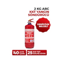 2 Kg Abc Yangın Söndürücü Tse Muayene Uyumlu Ce Tekne Araç