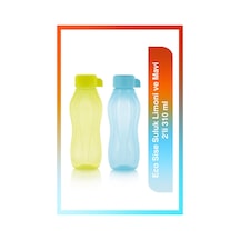 Tupperware Eco  Sise Suluk Limoni ve Mavi 2'li 310 ML