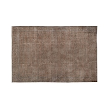 El Dokuması Vintage Yün-pamuk Kahve Halı 15420 216 X 317 Cm Kahverengi