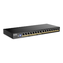 Zyxel Ağ Anahtarı 16 Bağlantı Noktası Yönetilmeyen Gbe Poe+ Gs1100-16eps