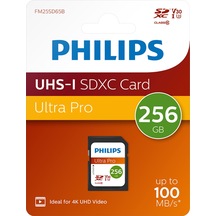 Philips Sdxc Uhs-ı U3 V30 A1 256gb Class10
