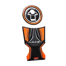 GP Kompozit KTM Duke 390 2017-2022 Uyumlu Tank Pad Turuncu