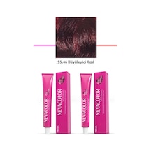 2 Li Set Premium 55.46 Büyüleyici Kızıl - Kalıcı Saç Boyası 2 X 50 G Tüp
