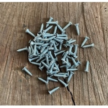 Nikel Renk Mini Vida Menteşe Vidası Klips Vidası 9,5mm Mini Vida 1000adet