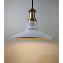 Mylights Modern Spor Bronz Süslü Metal Tekli Sarkıt Avize