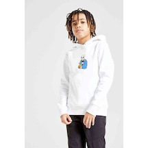 Tshirthane Undertale Lemons Eıon Baskılı Unisex Çocuk Kapüşonlu Beyaz Sweat Beyaz