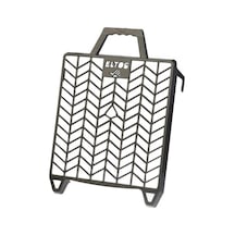 Eltos Rulo Izgara 25X30 Cm Boya Izgarasi Siyah
