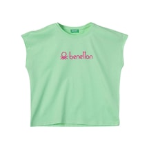 United Colors Of Benetton Kız Çocuk Tshirt Ben.g21304 Mint