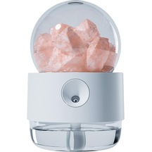 Yucama Kristal Tuz Taş Nemlendirici Sıcak Beyaz Gece Lambası 300