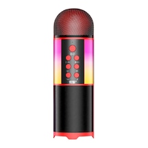 Soaiy MC12 Karaoke Mikrofon & Bluetooth Hoparlör - Ses Kaydı - Tiz / Bass / Ses / Yankı ayarları - ZORE-219046