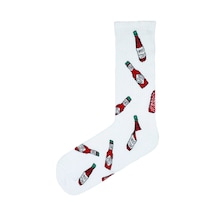 Carnaval Socks Acı Sos Desenli Renkli Spor Çorap Renkli
