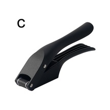 2'si 1 Arada Sarımsak Presi, 2025 Yükseltme Sarımsak Kıyma Makinesi Ve Kırıcı Sarımsak Kırıcısiyah Siyah