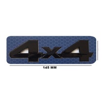 4x4 Off Road Arabaları Arka Bagaj Yazı Siyah