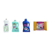 Bingo Sıvı Bulaşık Deterjanı 1500 Ml + Yüzey Tem. Fresh 2.5 Lt + Yüzey Tem. Fresh 2.5 Lt + Parex Sünger Set 2'li Set