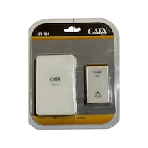 Cata Ct-104 Kablosuz Kapı Zili Beyaz 2 Adet