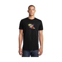 Uzumaki Naruto Baskılı Siyah Erkek Tshirt