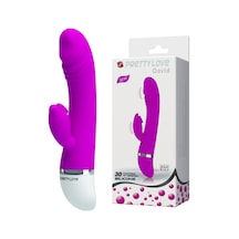 Hızlı Express Pretty Love David 19 Cm 30 Fonksiyonlu Titreşimli Teknolojik Vibratör Penis