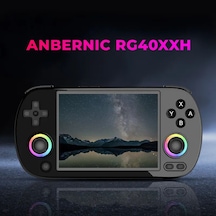 Rg40xx H Retro El Oyun Konsolu 64 Gb Siyah - 4.0 İnç Oca Ips Ekran Rgb Işıklı Çift Joystick H700 İşlemci 5g Wi-fi Hdmı Bluetooth Psp, Ps1, Dc Destekli