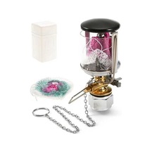 Pazly Mini Propan Fener Tek Raflı Taşınabilir Gaz Lambası Çadır Asılı Siyah Siyah