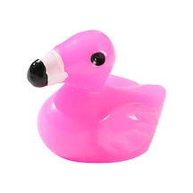 Suntek Mini Flamingo Heykelcik Peri Bahçe Dekorasyon Minik