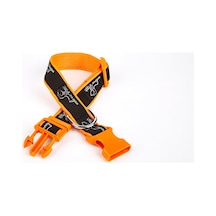 Köpek Desenli Dokuma Köpek Boyun Tasması 3 Cm X 36-60 Cm Tcu Çok Renkli
