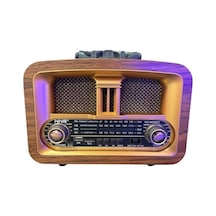 Sylar Taşınabilir Klasik Am/fm/sw Retro Ev Radyo Usb İle Şarj Olabilen Retro Radyo