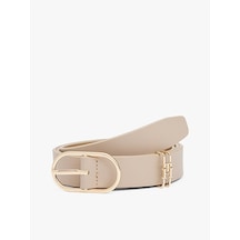 Tommy Hilfiger Kadın Kemer Aw0aw17494acı Beige